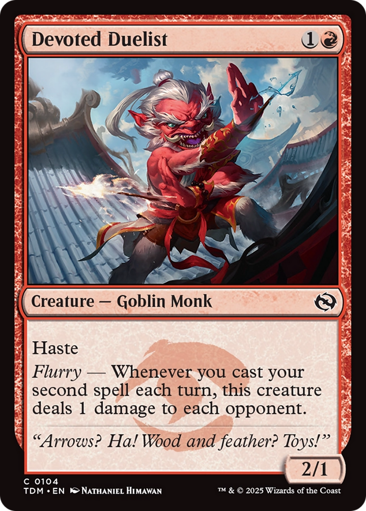 Devoted Duelist [Tarkir: Dragonstorm] | Card Citadel