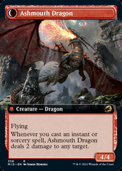 Smoldering Egg // Ashmouth Dragon (Extended Art) [Innistrad: Midnight Hunt] | Card Citadel