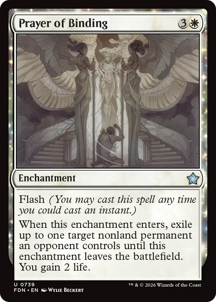 Prayer of Binding (0739) [Foundations] | Card Citadel