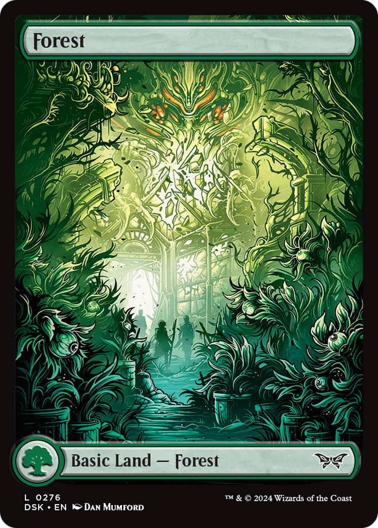 Forest (276) - Full Art [Duskmourn: House of Horror] | Card Citadel