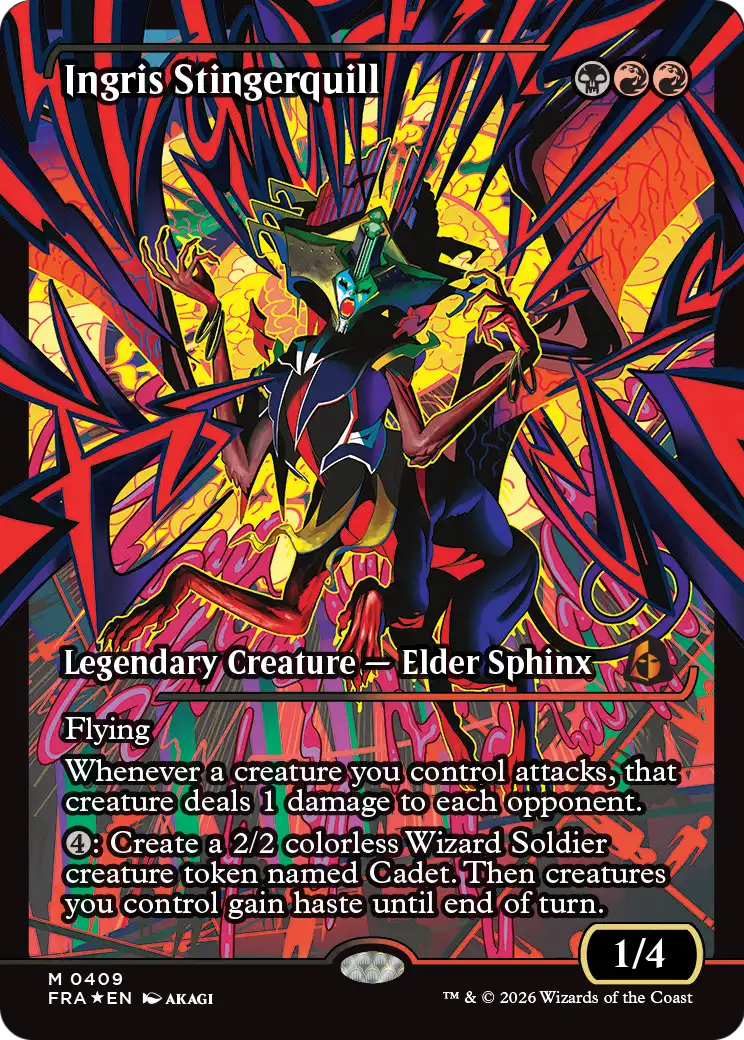 Ingris Stingerquill (Showcase) (0409) [Reality Fracture] | Card Citadel