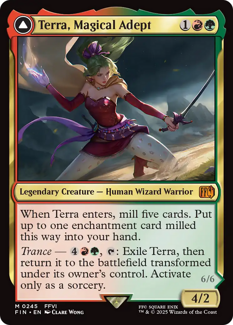 Terra, Magical Adept // Esper Terra [FINAL FANTASY] | Card Citadel