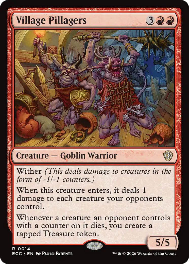 Village Pillagers [Lorwyn Eclipsed Commander] | Card Citadel