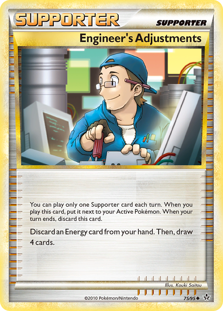 Engineer's Adjustments (75/95) [HeartGold & SoulSilver: Unleashed] | Card Citadel