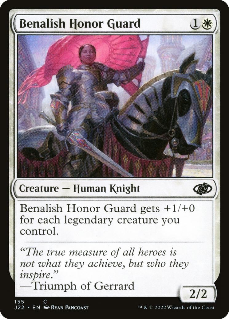 Benalish Honor Guard [Jumpstart 2022] | Card Citadel