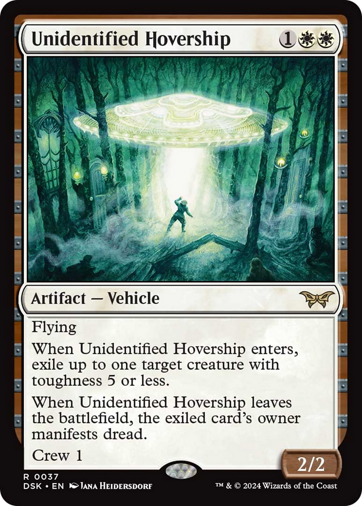 Unidentified Hovership [Duskmourn: House of Horror] | Card Citadel