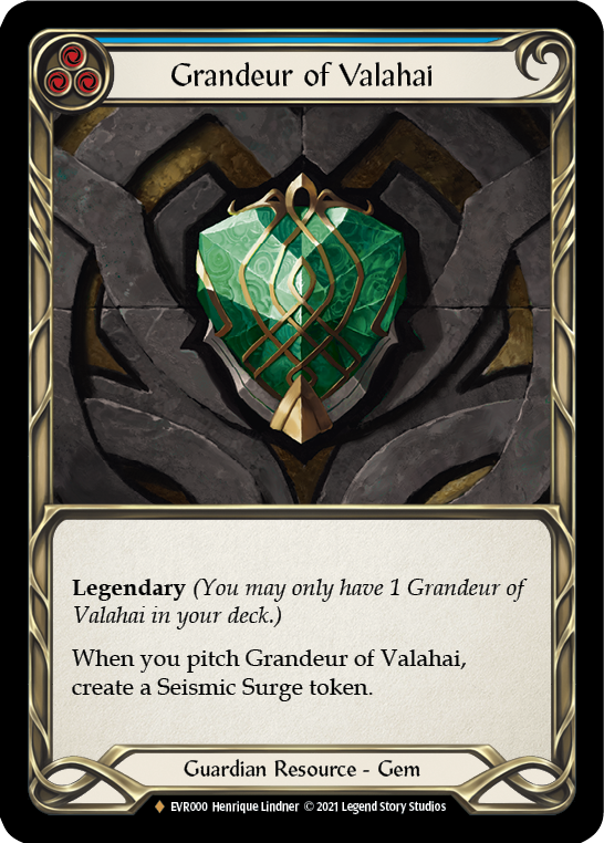 Grandeur of Valahai [EVR000] (Everfest)  1st Edition Cold Foil | Card Citadel