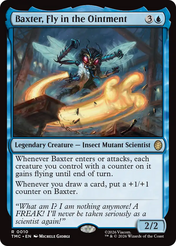 Baxter, Fly in the Ointment [Teenage Mutant Ninja Turtles Commander] | Card Citadel