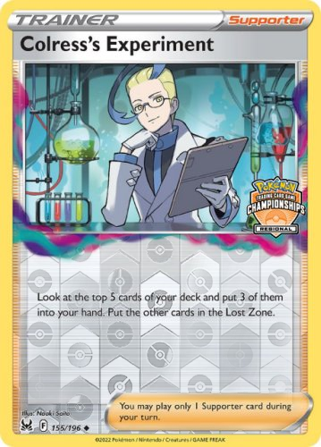 Colress's Experiment (Regional Championships) [Sword & Shield: Lost Origin] | Card Citadel