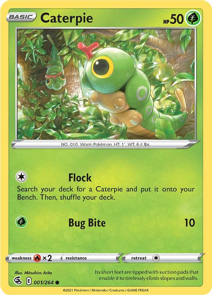 Caterpie (001/264) [Sword & Shield: Fusion Strike] | Card Citadel