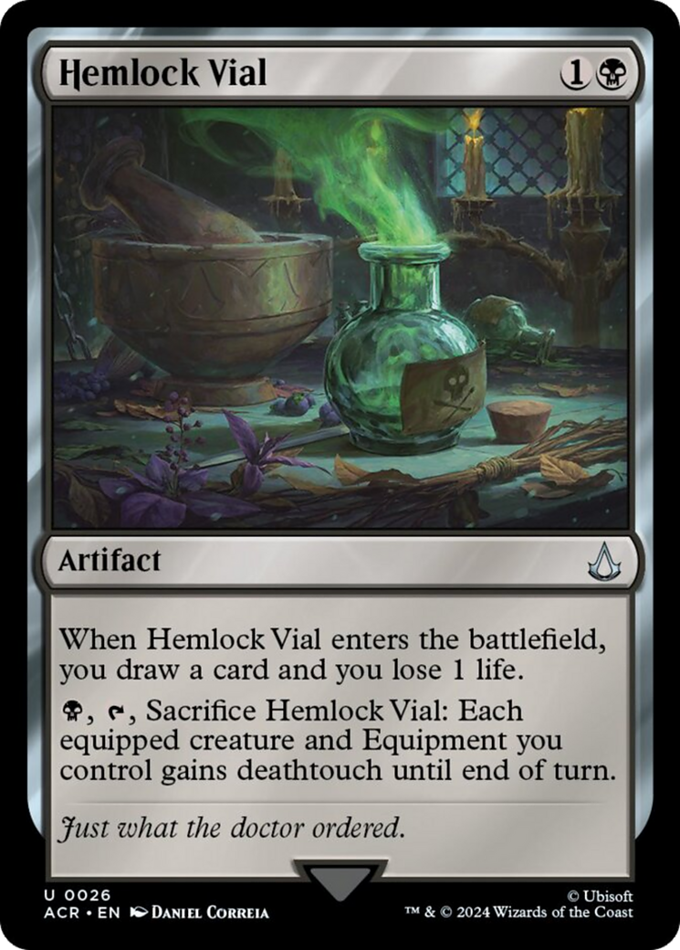 Hemlock Vial [Assassin's Creed] | Card Citadel