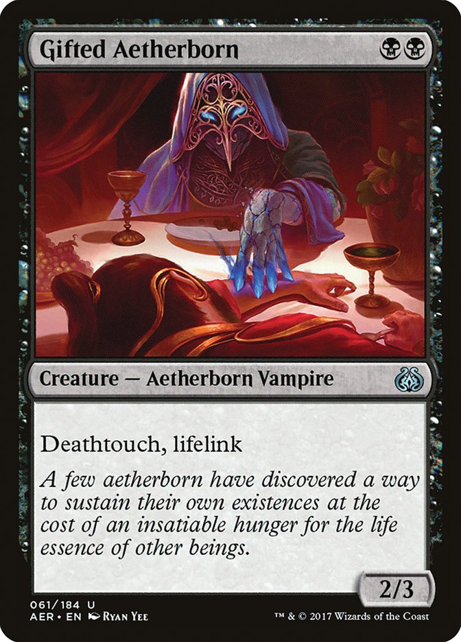 Gifted Aetherborn [Aether Revolt] | Card Citadel