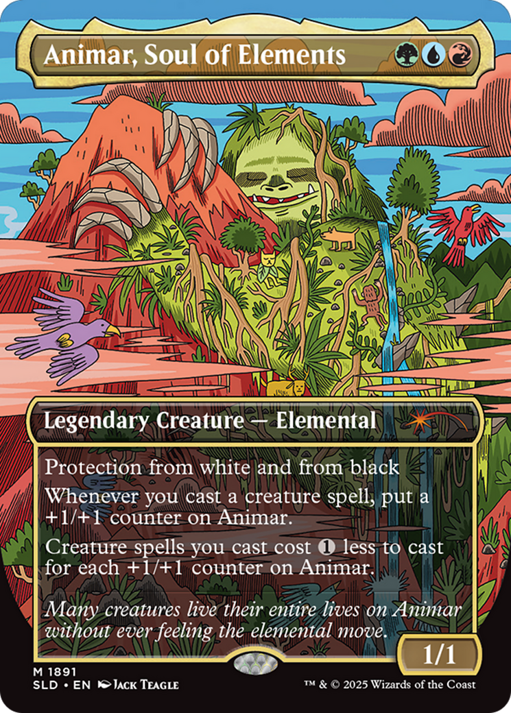 Animar, Soul of Elements (Rainbow Foil) [Secret Lair Drop Series] | Card Citadel