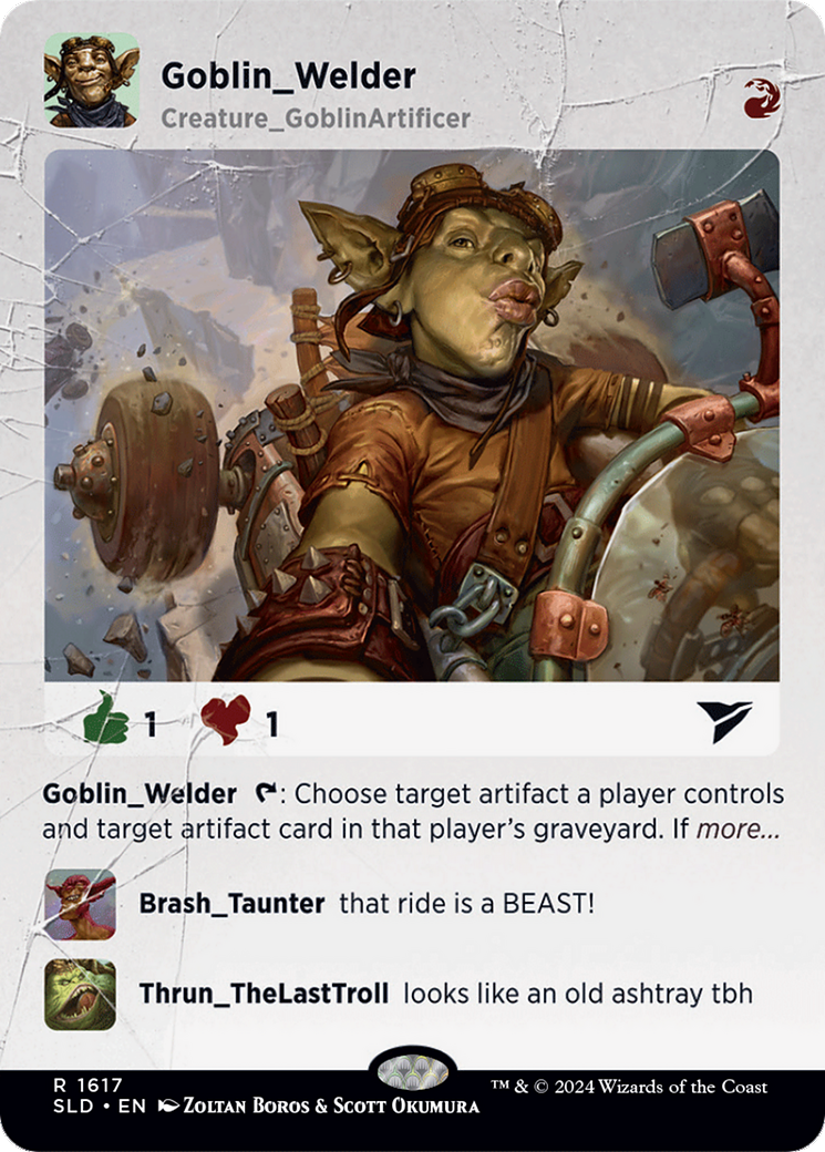 Goblin Welder [Secret Lair Drop Series] | Card Citadel