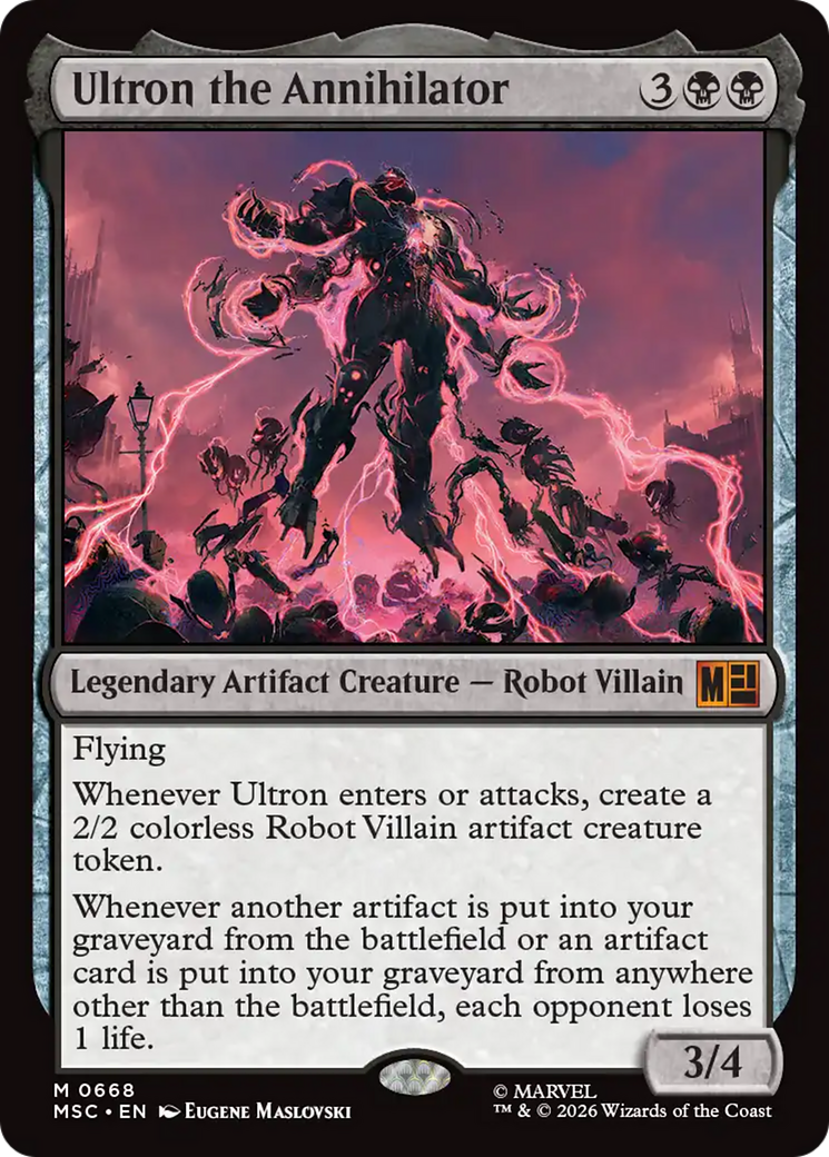 Ultron the Annihilator [Marvel Super Heroes Commander] | Card Citadel