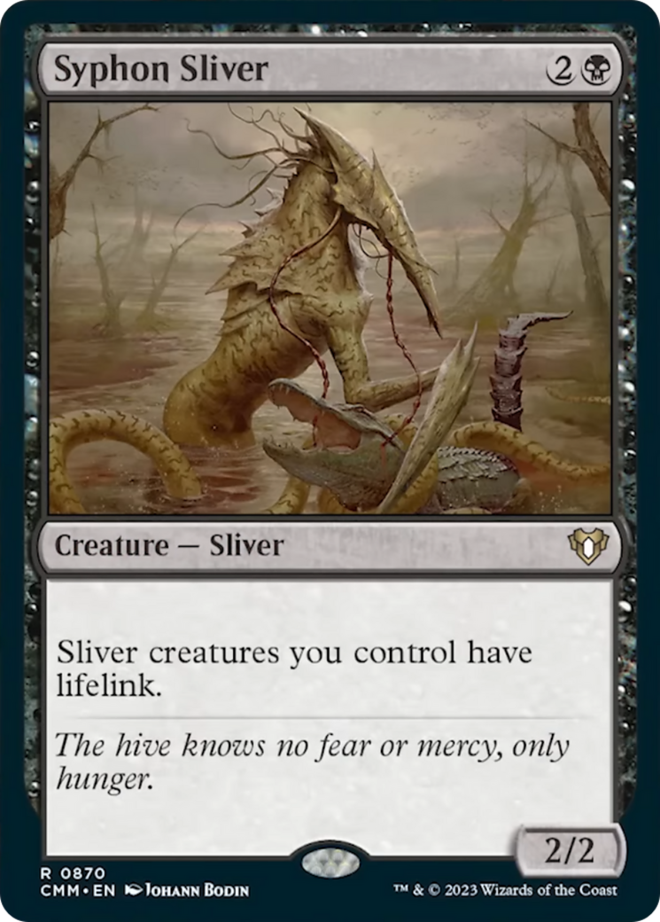 Syphon Sliver [Commander Masters] | Card Citadel