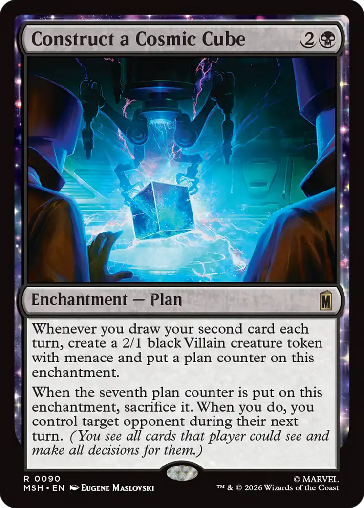 Construct a Cosmic Cube [Marvel Super Heroes] | Card Citadel