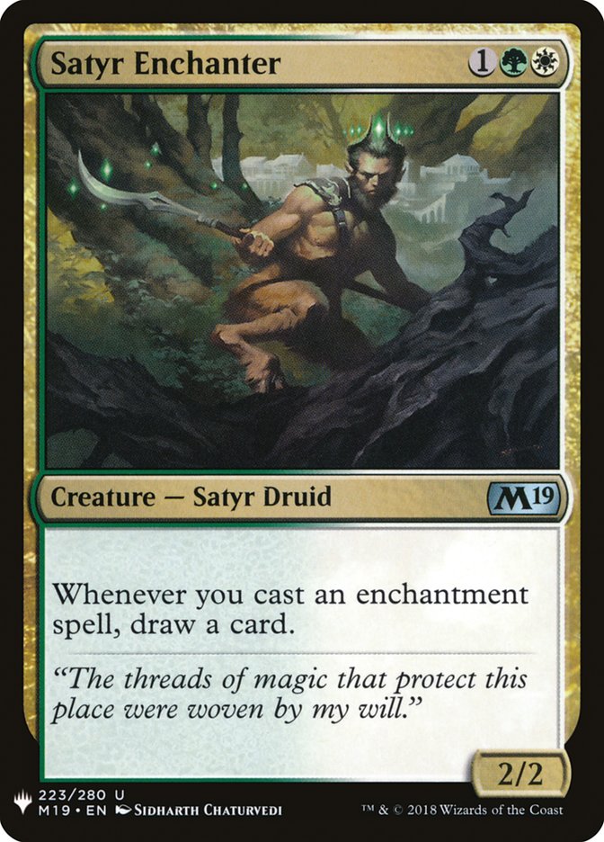 Satyr Enchanter [Mystery Booster] | Card Citadel