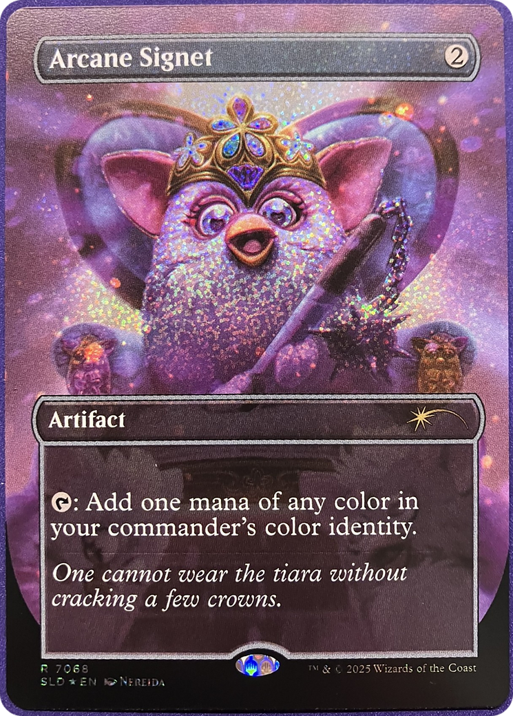 Arcane Signet (7068) (Confetti Foil) [Secret Lair Drop Series] | Card Citadel