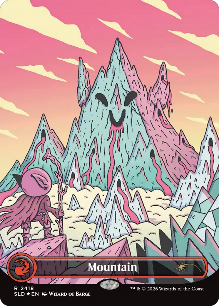 Mountain (2418) [Secret Lair Drop Series] | Card Citadel
