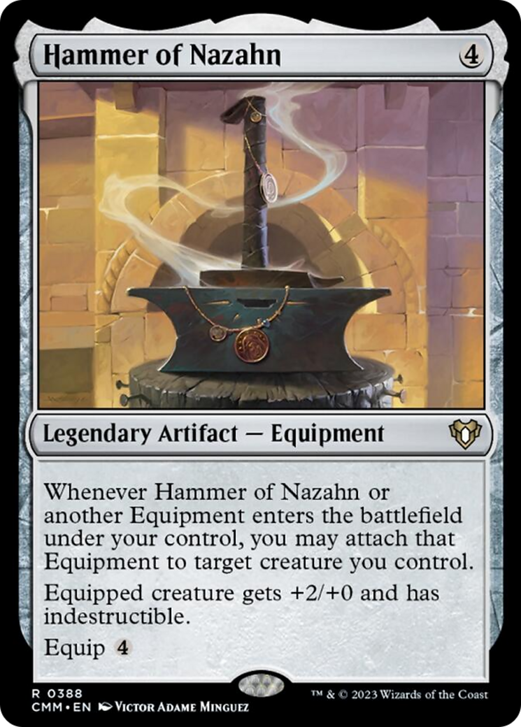 Hammer of Nazahn [Commander Masters] | Card Citadel