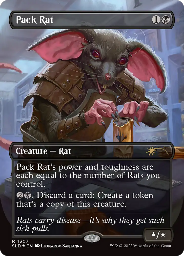 Pack Rat (1307) [Secret Lair Drop Series] | Card Citadel