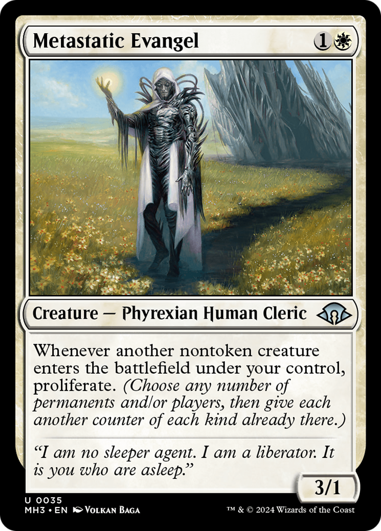 Metastatic Evangel [Modern Horizons 3] | Card Citadel