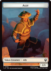 Ally (0006) // Soldier (0002) Double-Sided Token [Avatar: The Last Airbender Tokens] | Card Citadel