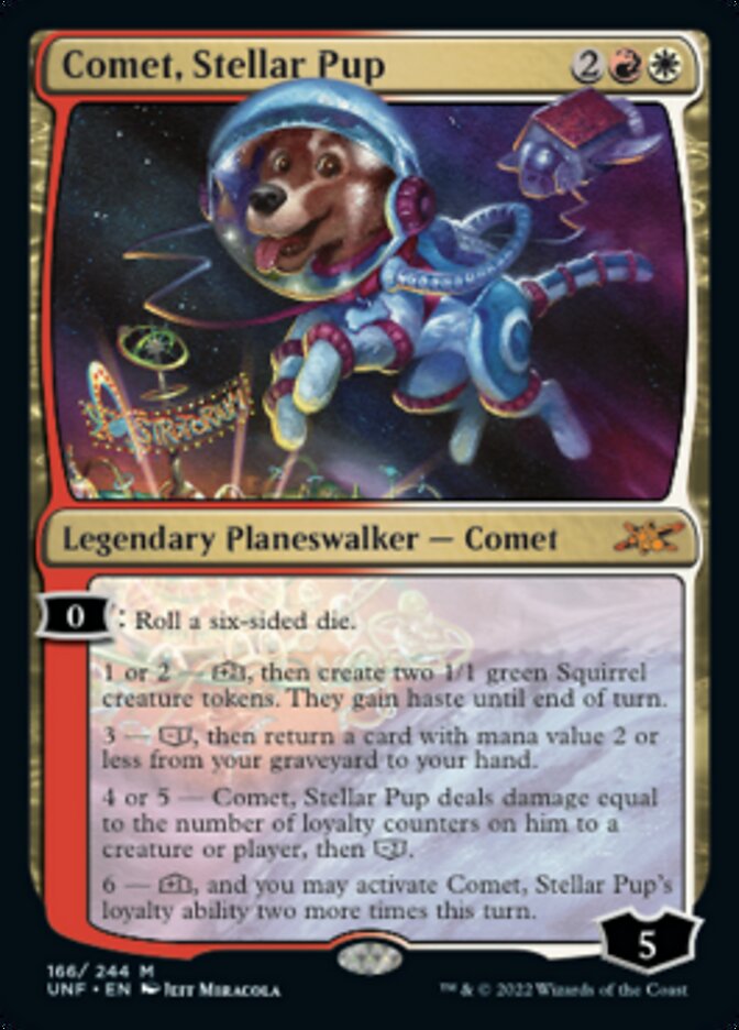 Comet, Stellar Pup [Unfinity] | Card Citadel