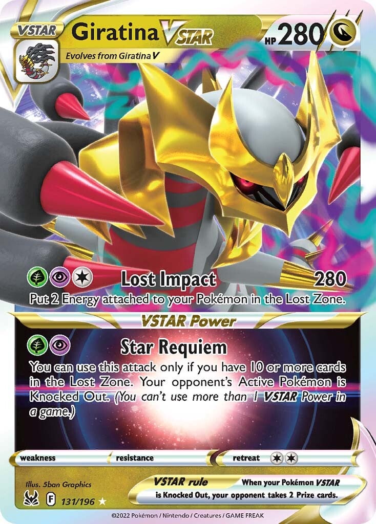 Giratina VSTAR (131/196) (Jumbo Card) [Sword & Shield: Lost Origin] | Card Citadel