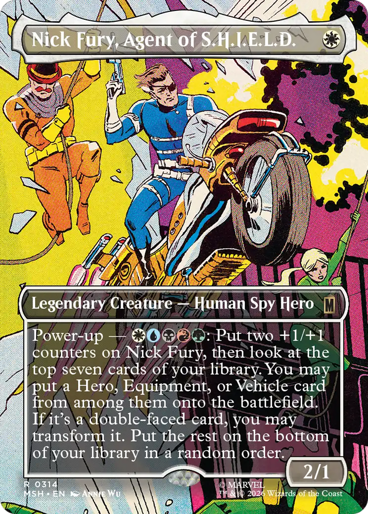 Nick Fury, Agent of S.H.I.E.L.D. (Borderless) [Marvel Super Heroes] | Card Citadel