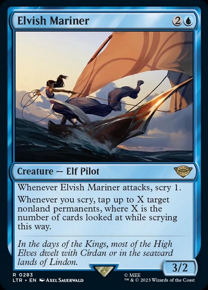 Elvish Mariner [The Lord of the Rings: Tales of Middle-Earth] | Card Citadel