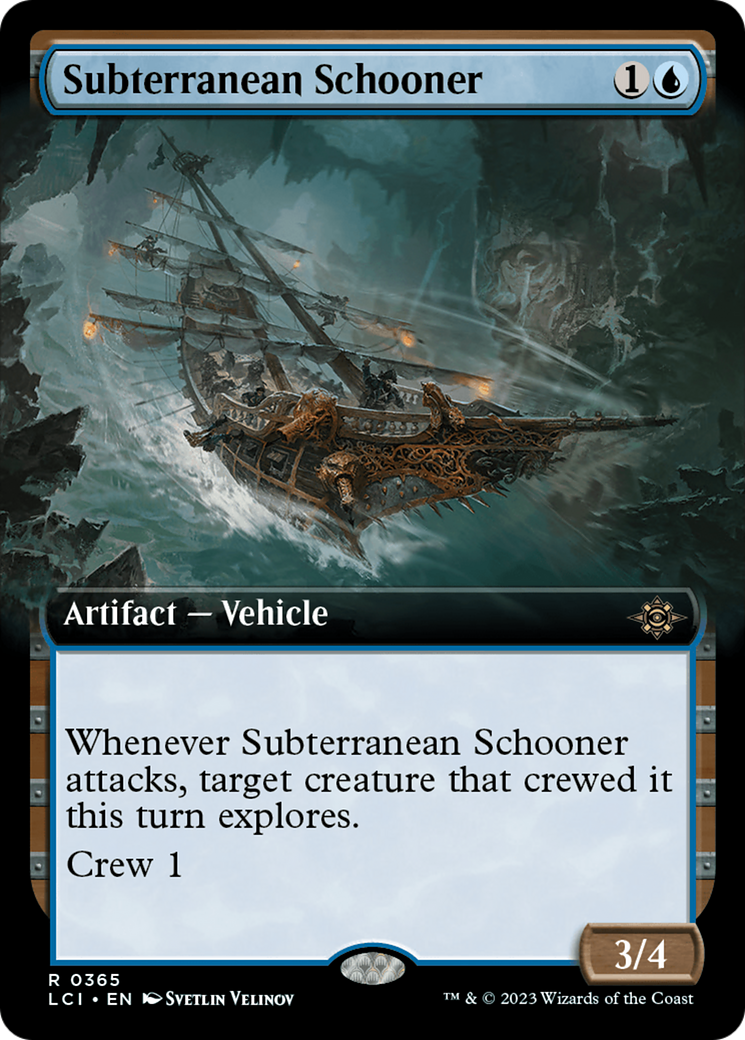 Subterranean Schooner (Extended Art) [The Lost Caverns of Ixalan] | Card Citadel