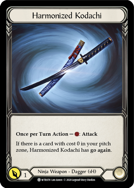 Harmonized Kodachi // Romping Club [U-WTR078 // U-WTR003] (Welcome to Rathe Unlimited)  Unlimited Normal | Card Citadel