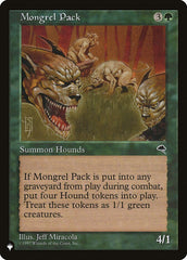 Mongrel Pack [The List] | Card Citadel