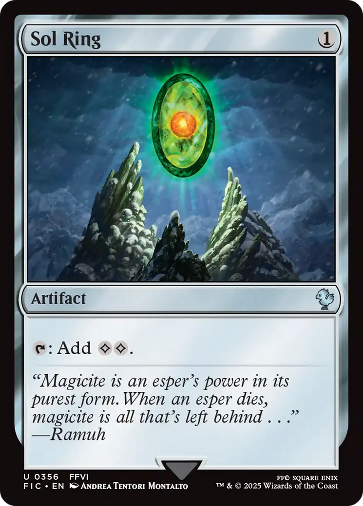 Sol Ring (0356) [FINAL FANTASY Commander] | Card Citadel