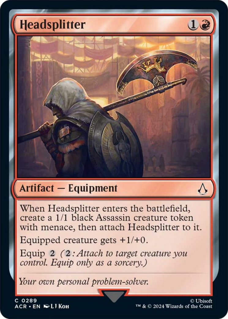 Headsplitter [Assassin's Creed] | Card Citadel