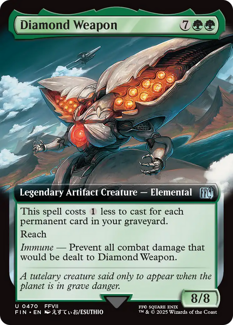 Diamond Weapon (Extended Art) [FINAL FANTASY] | Card Citadel