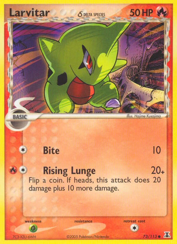 Larvitar (73/113) (Delta Species) [EX: Delta Species] | Card Citadel