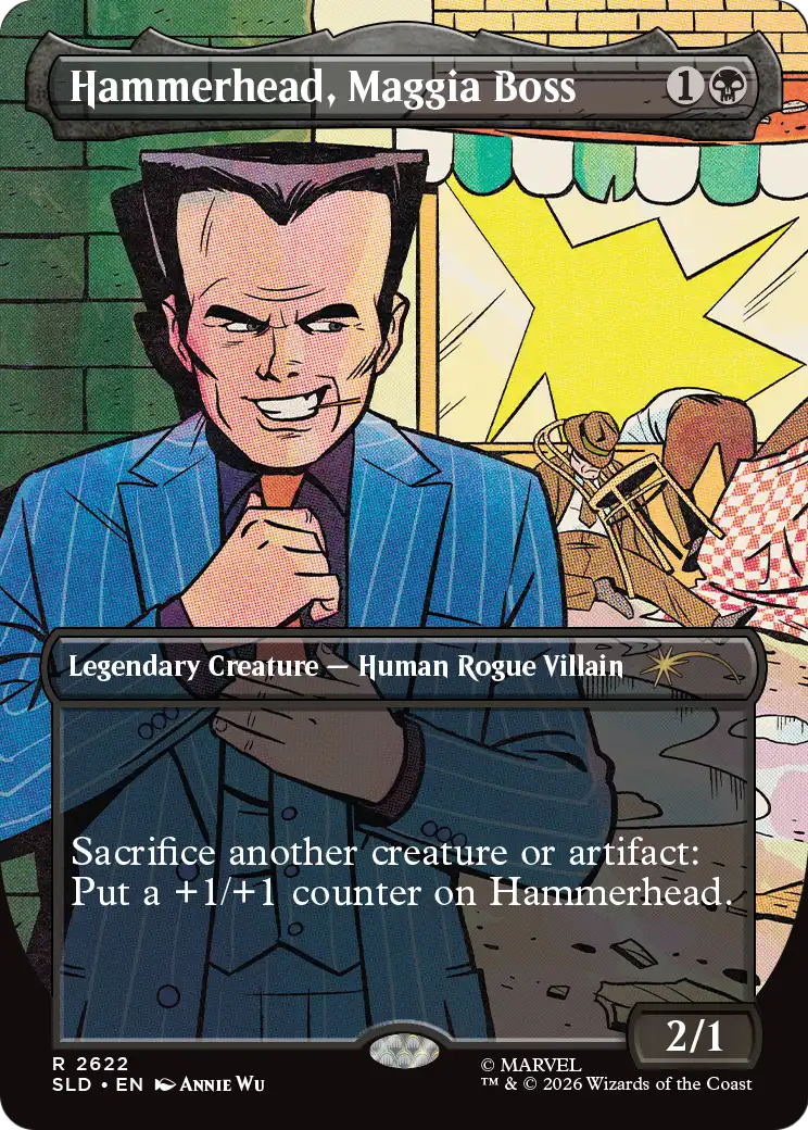 Hammerhead, Maggia Boss [Secret Lair Drop Series] | Card Citadel
