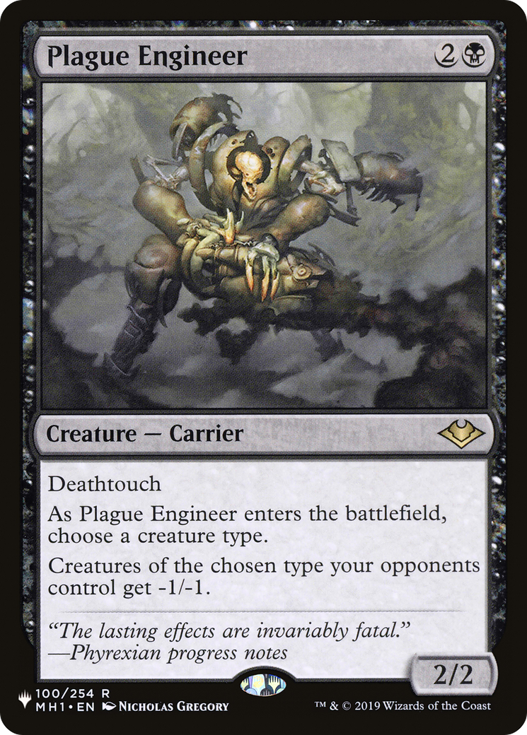 Plague Engineer [The List Reprints] | Card Citadel