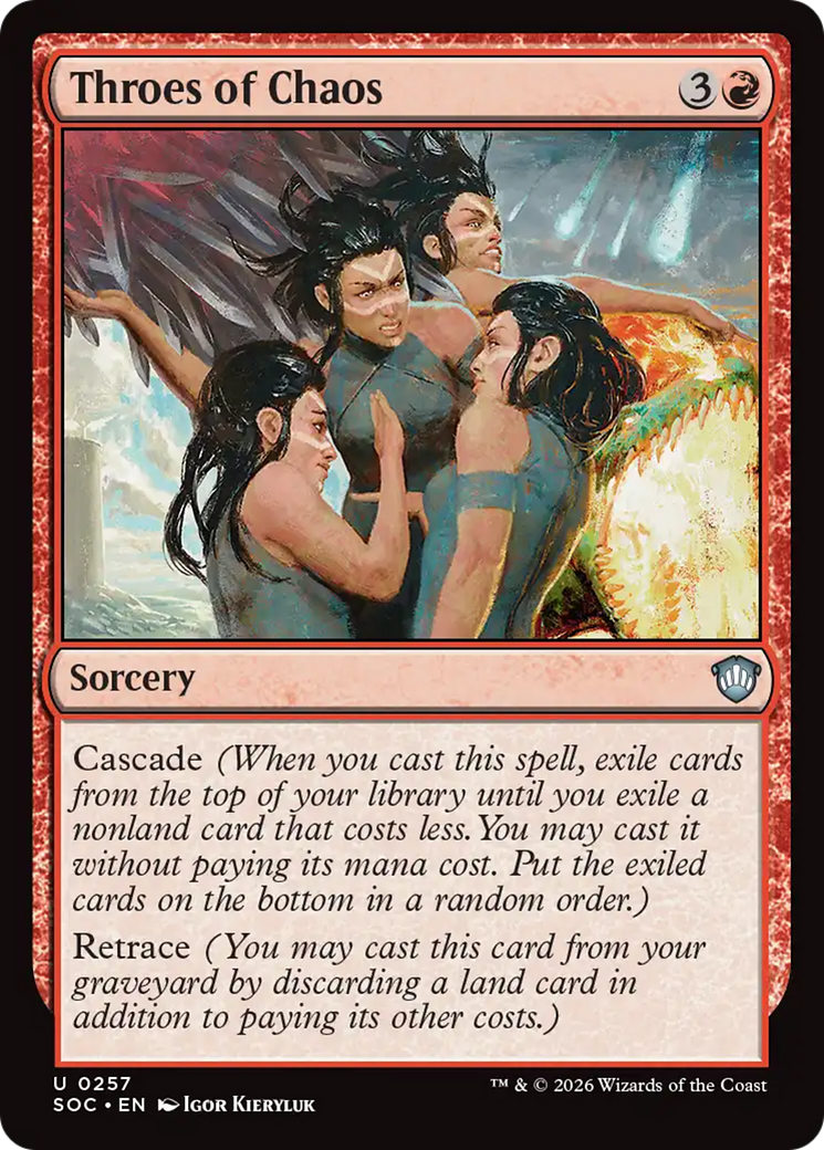 Throes of Chaos [Secrets of Strixhaven Commander] | Card Citadel