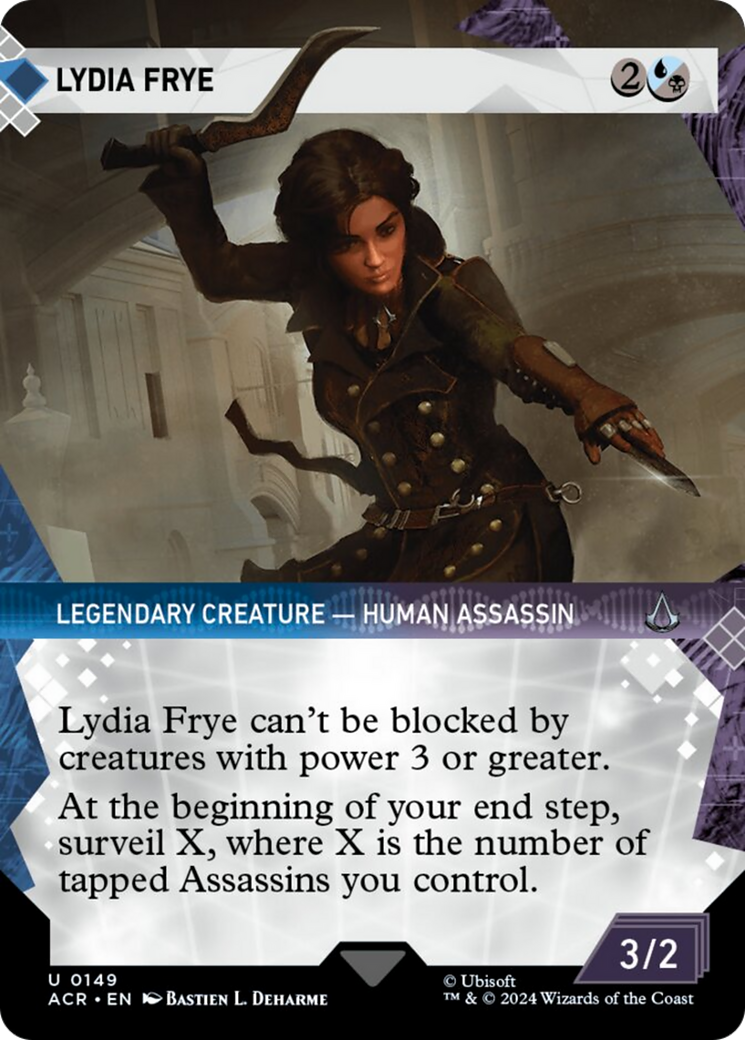 Lydia Frye (Showcase) [Assassin's Creed] | Card Citadel