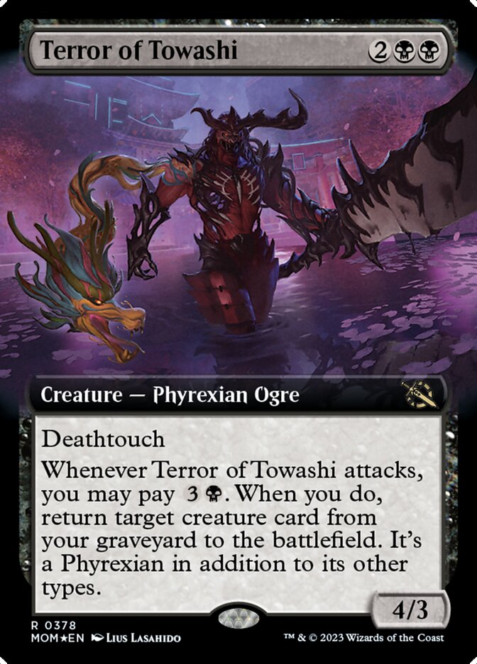 Terror of Towashi (Extended Art) [March of the Machine] | Card Citadel