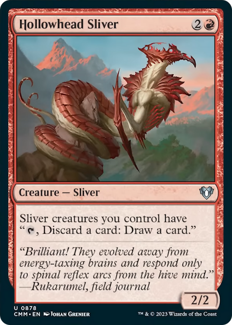 Hollowhead Sliver [Commander Masters] | Card Citadel