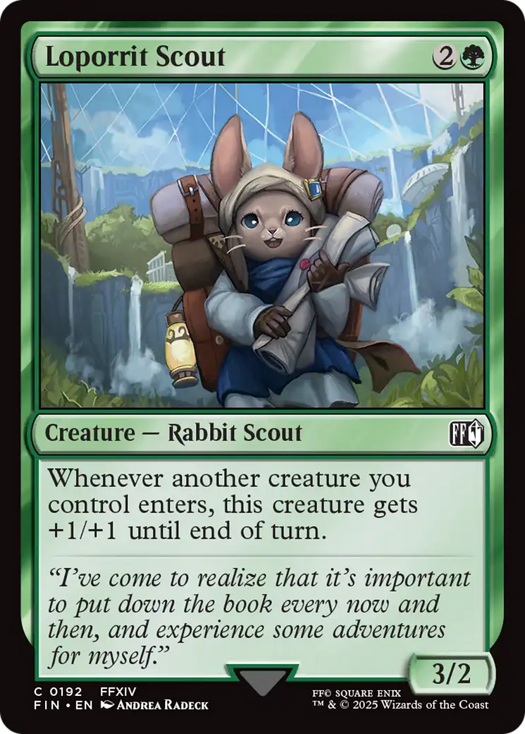 Loporrit Scout [FINAL FANTASY] | Card Citadel