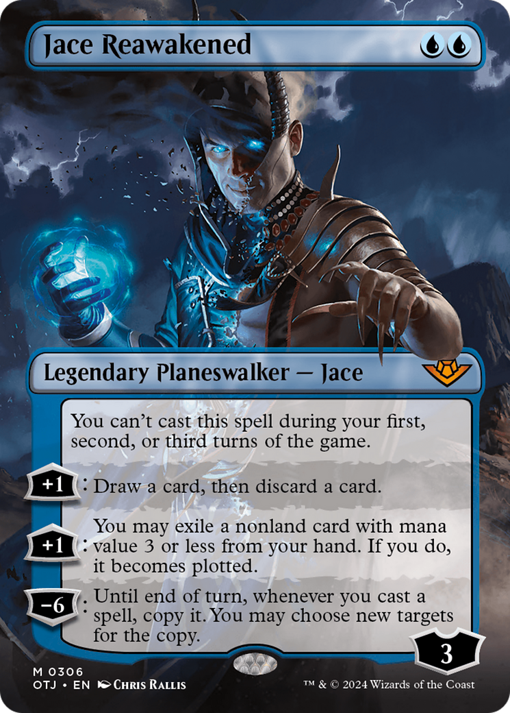 Jace Reawakened (Borderless) [Outlaws of Thunder Junction] | Card Citadel