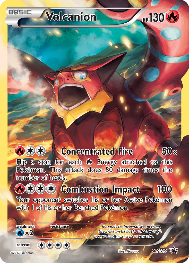 Volcanion (XY185) [XY: Black Star Promos] | Card Citadel