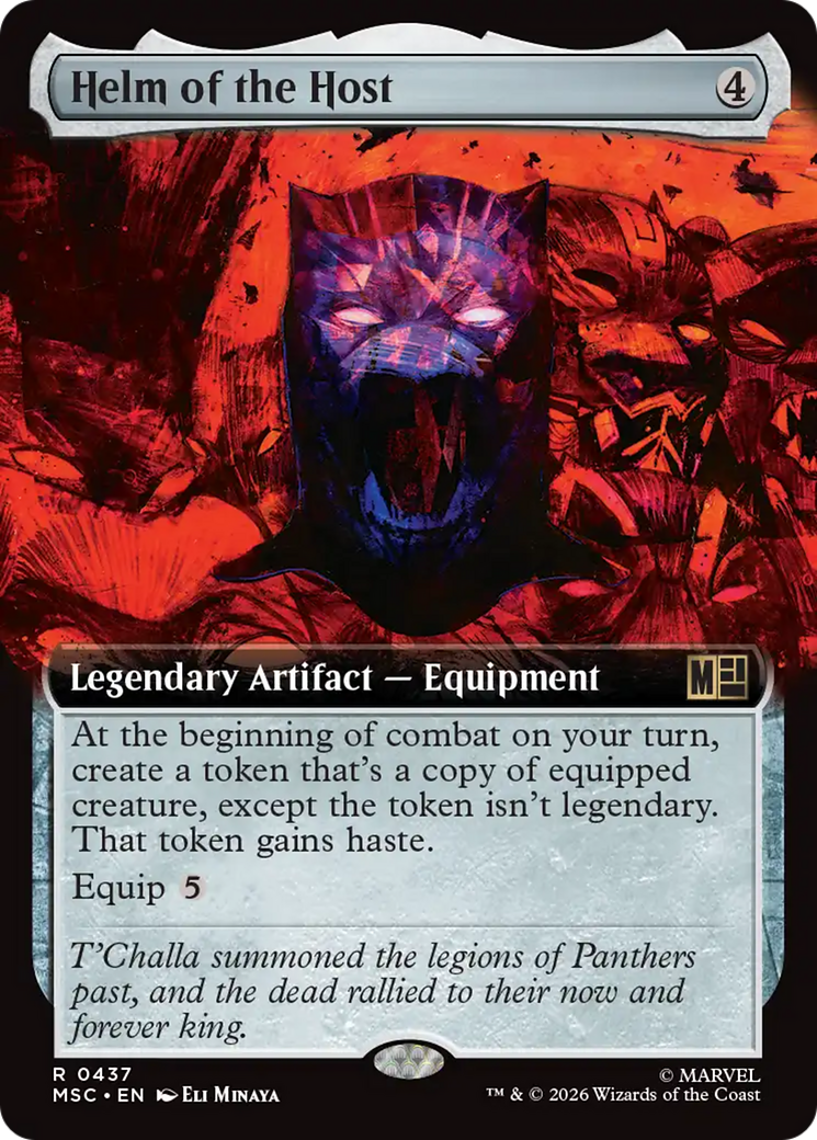 Helm of the Host (Extended Art) [Marvel Super Heroes Commander] | Card Citadel