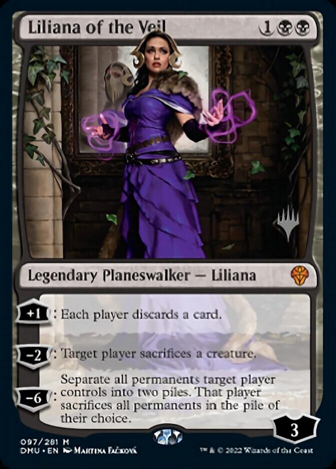 Liliana of the Veil (Promo Pack) [Dominaria United Promos] | Card Citadel